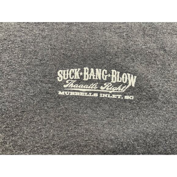 Suck Bang Blow Biker Bar South Carolina Murrells Inlet T-shirt SZ X-Large 2015 - Picture 3 of 5